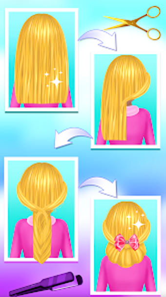 Girl Hair Salon Spa  Dress Up