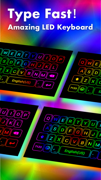 Halo Keyboard - RGB Emojis