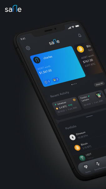 Safle - Blockchain Wallet