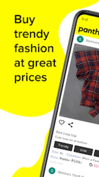 Pantha- Thrift Shopping App