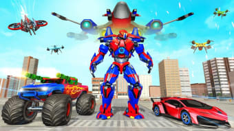 Robot Transform Game Jet Robot