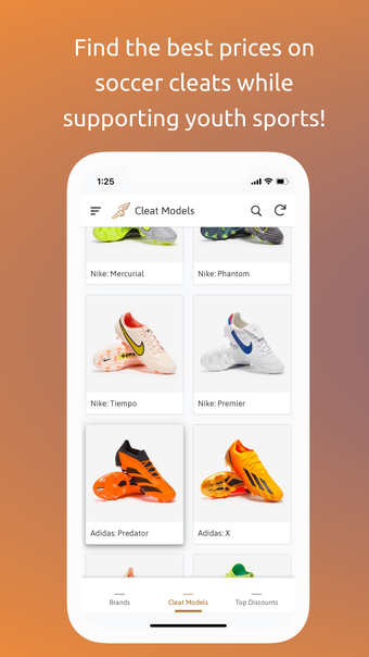 Soccer Cleat Finder