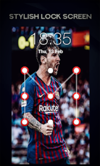 Messi Lock Screen