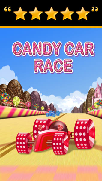 Candy Car Race - Drive or Get Crush Racing