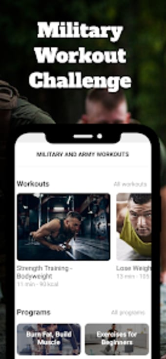 Military and Army Workouts