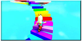 Jumping Into Rainbows Random Game Play Obby Guide