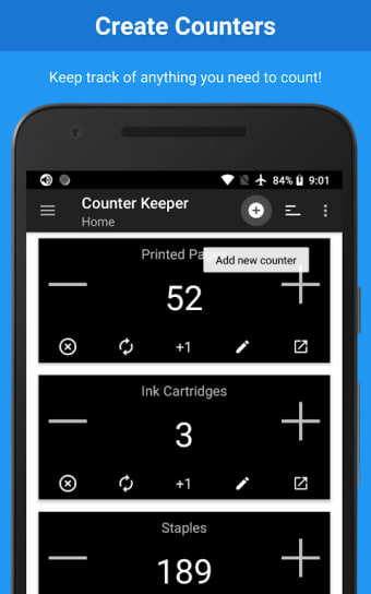 Counter Keeper: Multi Tally Counter, Count Clicker