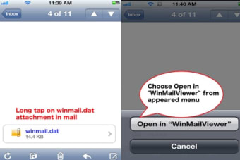 WinMail.dat Viewer for OS 10