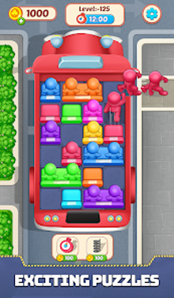 Seat Jam 3D - Bus Jam Escape