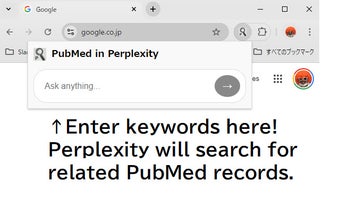 PubMed in Perplexity