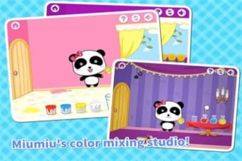 Baby Pandas Color Mixing Studio