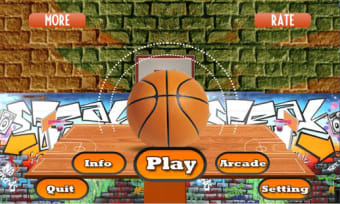 Flick Basketball shooting arcade game - Dunk game
