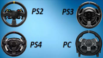 Steering controller for PS2 PS3 PS4 and PC