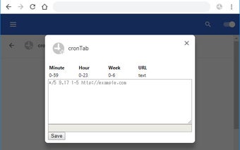 cronTab