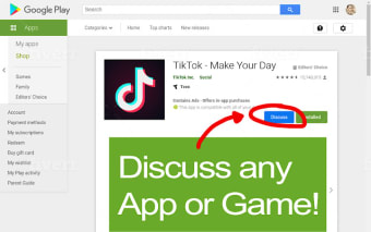 Discussion for Google Play Store™