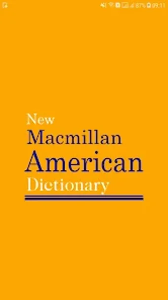 Macmillan American Dictionary