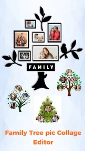 Family Tree pic Collage Editor