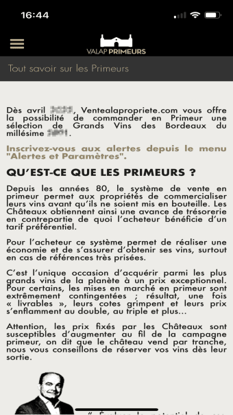 VALAP - Primeurs de Bordeaux