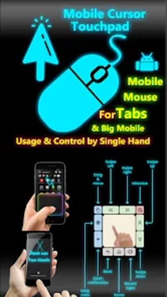 Mobile Cursor Mouse Touchpad