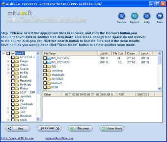 aidfile recovery software register code and username