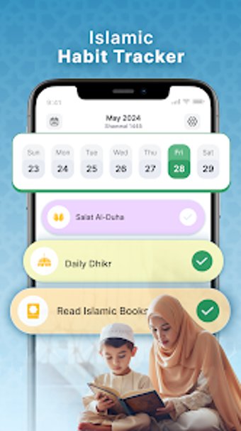 Islamic Habit Tracker Planner