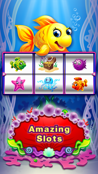 Golden Yellow Fish Slots Free Play Slot Machine