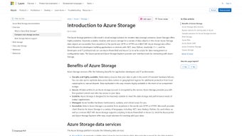 Image 0 for Azure Storage