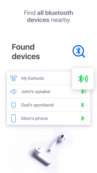Bluetooth Headphones Finder