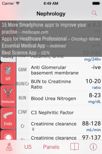 LabGear - Medical Lab Tests and Reference