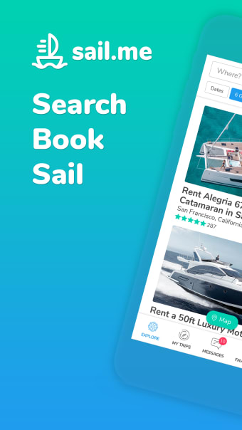 sail.me: Boat  Yacht rentals