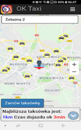 Taxi OK Białystok