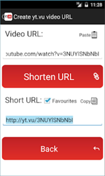 Yt.vu URL link Shortener
