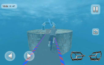 Underwater Bicycle Racing Tracks