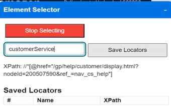 Element Selector Extension