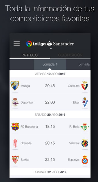 La Liga Official App - Live Soccer Scores  Stats