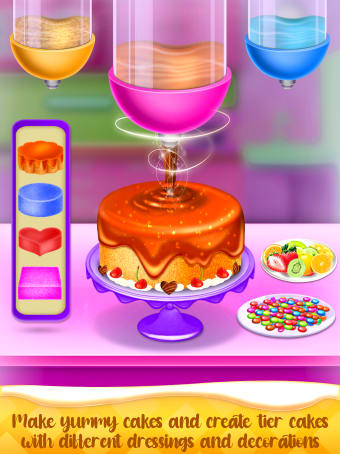 Cake Maker Cooking Cake Games For Girls