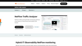 Image 0 for SolarWinds NetFlow Traffi…