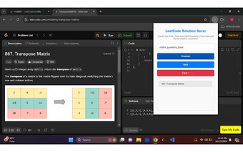 Leetcode Solution downloader