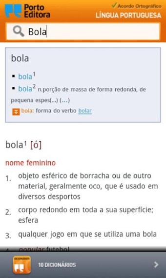 Dicionário Língua Portuguesa