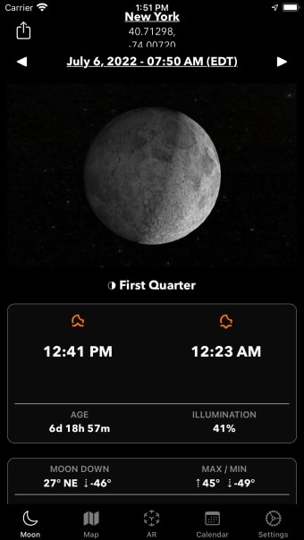 Moon Tracker