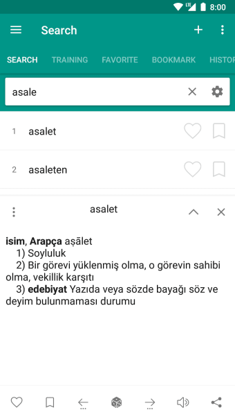 Turkish dictionary - offline