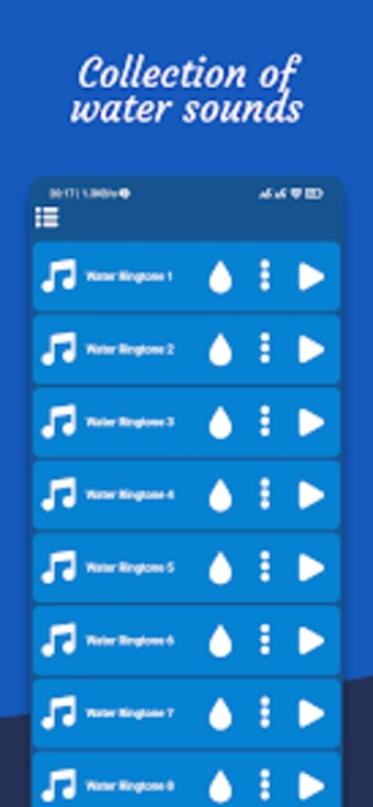 Water Sounds Ringtones sms