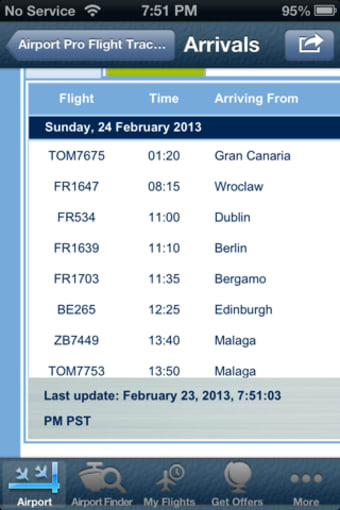 East Midlands Airport EMA Flight Tracker