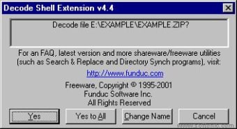 Decode Shell Extension