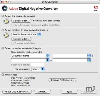 adobe dng converter mac 10.6.8