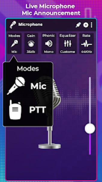 Live Microphone-Mic Announcer