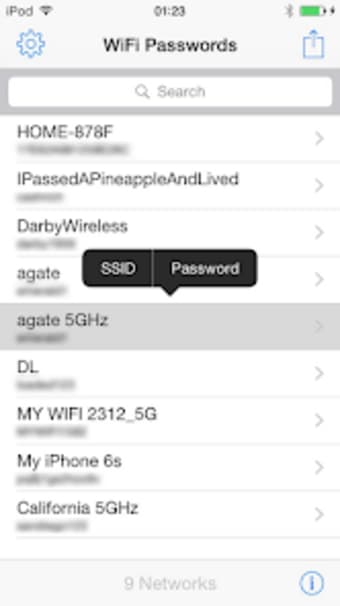 Unlock Wifi Passwords App