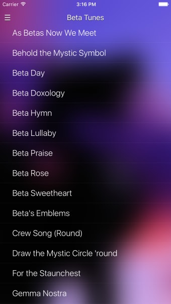 Beta Tunes Beta Theta Pi