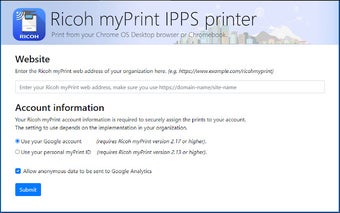 Ricoh myPrint