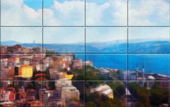 Tile Puzzle Digital Paintings